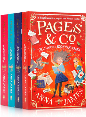 穿梭童话故事集5册Pages & Co.  TILLY AND THE LOST FAIRYTALES 英文原版 童话历险 奇幻儿童文学小说 9-12岁