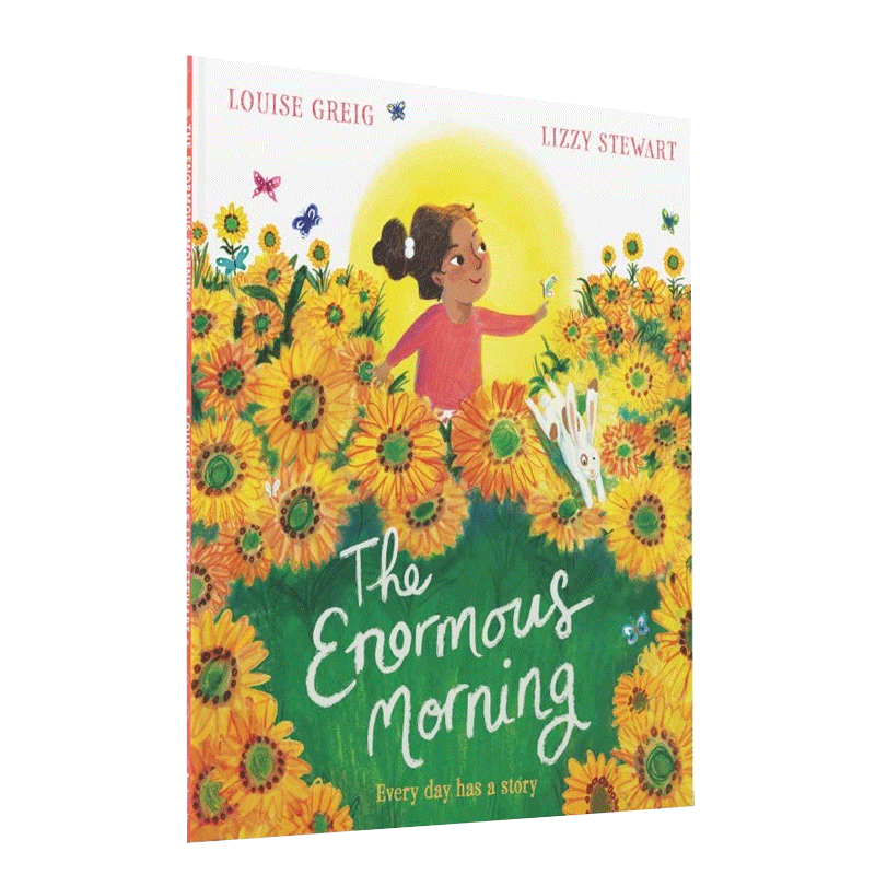 英文原版 The Enormous Morning 美好的早晨 从美好的早晨开启完美的一天 4-8岁儿童宝宝启蒙益智温暖治愈绘本平装