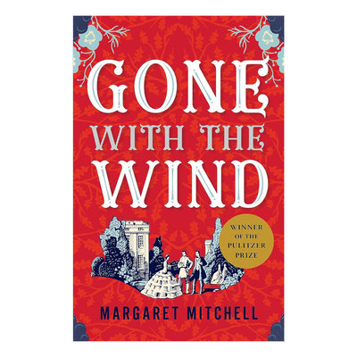 预售英文原版Gone with the Wind 乱世佳人 飘 75周年纪念版 普利策文学奖得主经典文学 浪漫小说 历史小说平装文学名著 14岁+