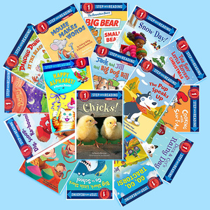100元5本兰登英语分级阅读1】Step into reading Level 1系列英文原版儿童启蒙早教书企鹅兰登英语分级阅读绘本Bbears贝贝熊