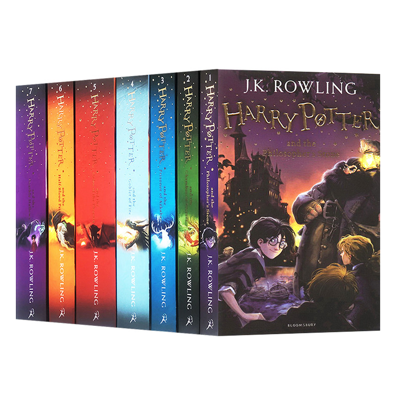 现货 英国英文原版哈利波特Harry Potter1-7小说全集套正版与之魔法石纪念版老版旧版典藏版珍藏原著哈里七部曲魔法咒语书怎么样,好用不?