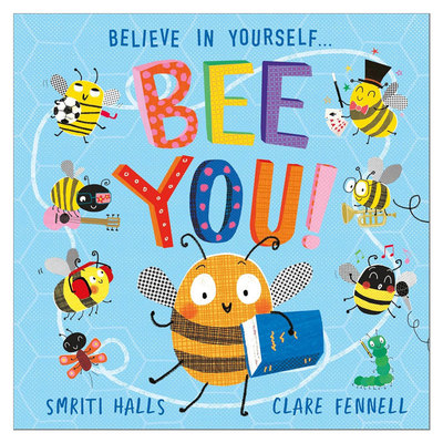 英文原版Bee You!: Believe in Yourself像蜜蜂一样成为最好的自己趣味绘本 品格塑造平装绘本品格塑造/价值观培养2-6岁