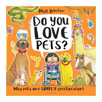 英文原版Do You Love Pets? 你喜欢宠物吗？ 图书奖入围 科普绘本 动物科学 趣味事例平装 绘本科普入门/了解世界4-8岁