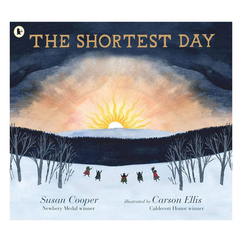 英文原版The Shortest Day最短的一天纽伯瑞奖作家冬至故事 诗歌故事 和平希望平装绘本节日主题4-8岁