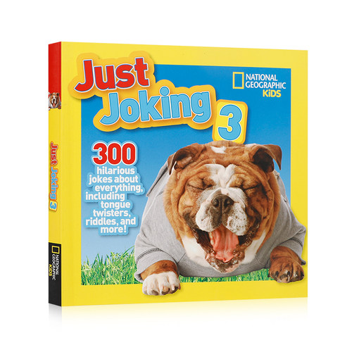 National Geographic Kids Just Joking #3 国家地理孩子们的玩笑话3 英文原版绘本 动物爆笑幽默图画书低幼启蒙认知童书阅读书籍