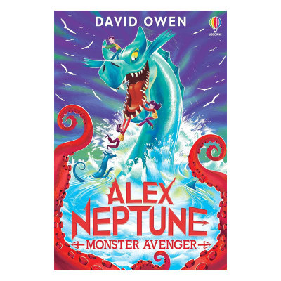 英文原版 Alex Neptune #3: Monster Avenger亚历克斯3怪物复仇者青少年奇幻冒险故事书 幽默友谊 神话冒险 奇幻冒险10-14岁