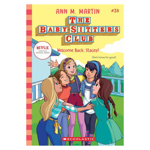 英文原版The Baby-sitters Club #28: Welcome Back, Stacey!保姆俱乐部28 欢迎回来斯泰西平装小说10-14岁