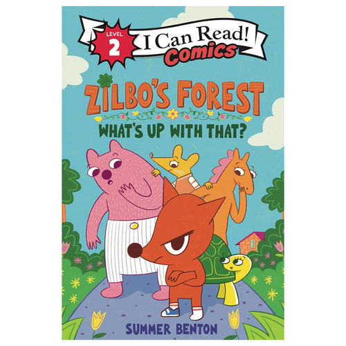 英文原版I Can Read Comics Level 2: Zilbo’s Forest: What’s Up with That?齐尔博森林：这是怎么回事全彩分级漫画4-8岁