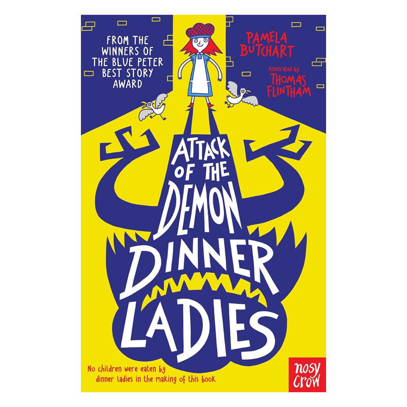预售英文原版Baby Aliens #4:Attack Of The Demon Dinner Ladies小小外星人恶魔晚餐女士的攻击伊兹和朋友们的神秘冒险奇异故事