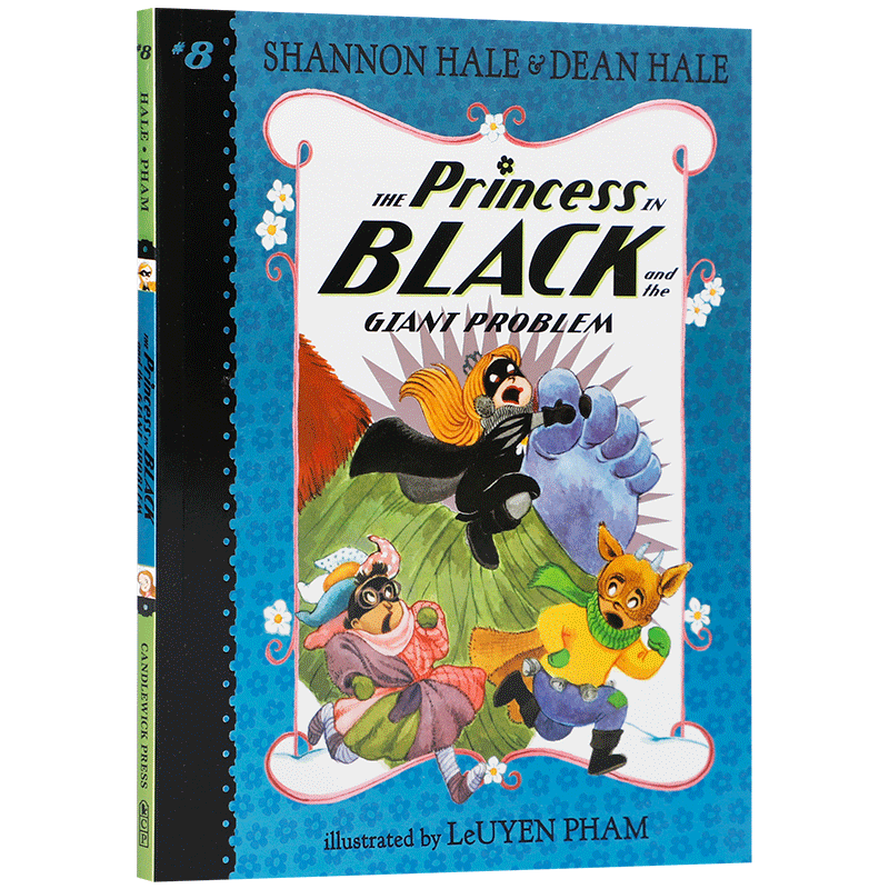 英文原版 黑衣公主系列The Princess in Black and the Giant Problem巨人的问题 少儿桥梁书故事书 纽约时报畅销阅读童书送音频