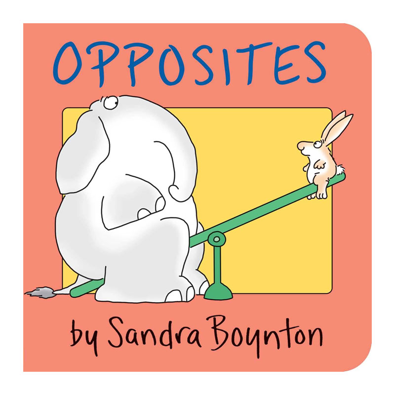 英文原版 Opposites 反义词 绘本