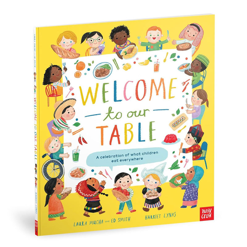 英文原版Welcome to Our Table欢迎来到我们的餐桌了解世界各地的孩子们吃什么科普绘本 人文知识 探索世界平装绘本4-8岁