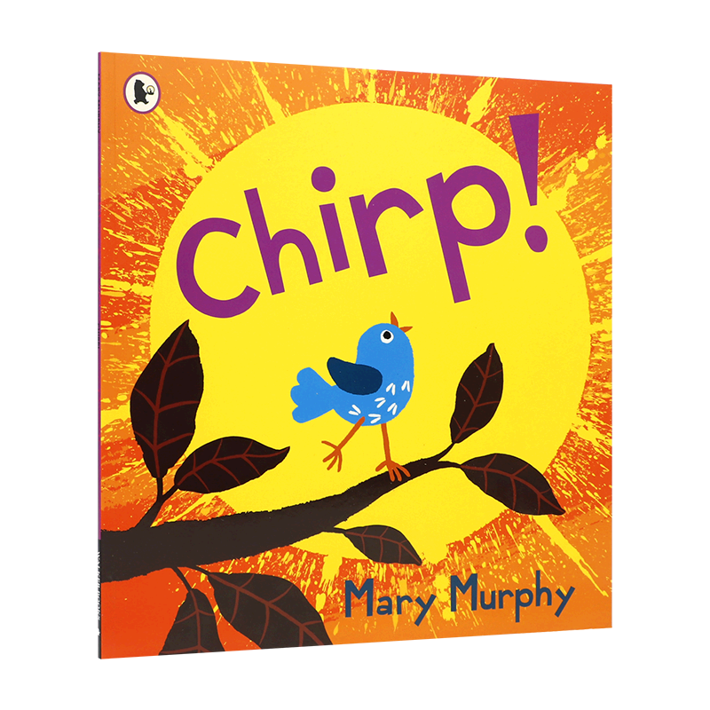 英文原版啁啾 Chirp!  4-8岁启蒙认知培养阅读 动物主题 激励人心 欢快愉悦 亲子共读 儿童艺术生动插画 平装绘本