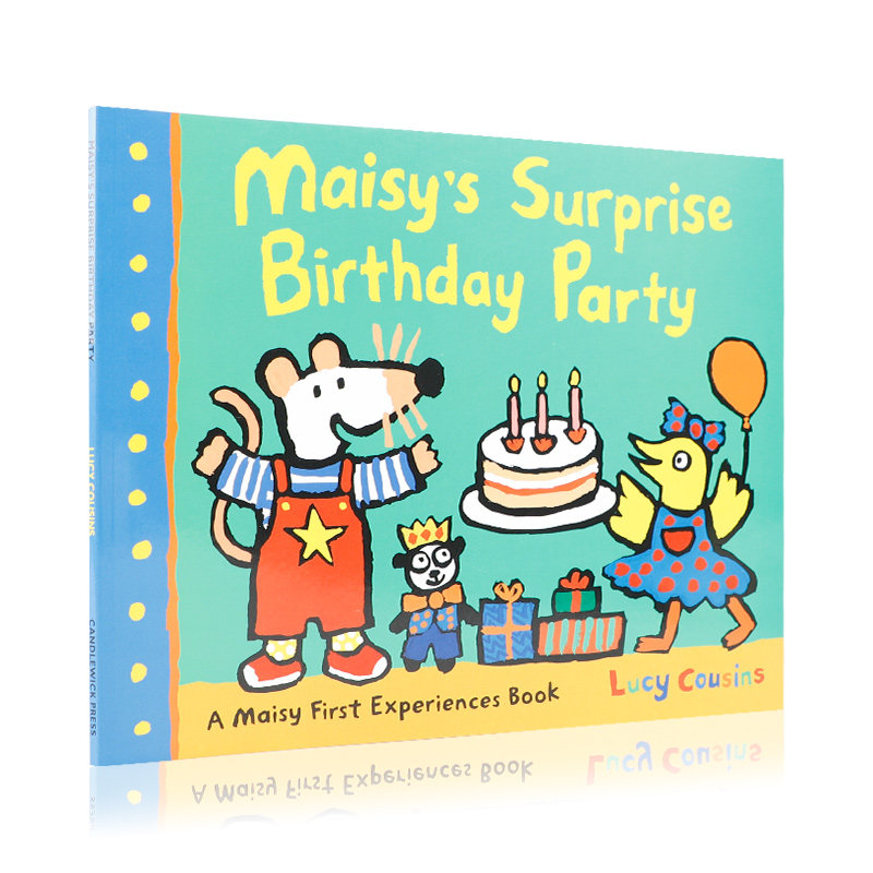 英文原版梅西的惊喜生日派对 Maisy's Surprise Birthday Party儿童英语启蒙认知绘本 亲子互动共读早教书图画故事书平装绘本