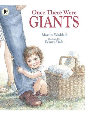 预售英文原版Once There Were Giants从前有巨人关于成长和变化的温暖故事家庭绘本 成长故事平装绘本生活体验 2-6岁