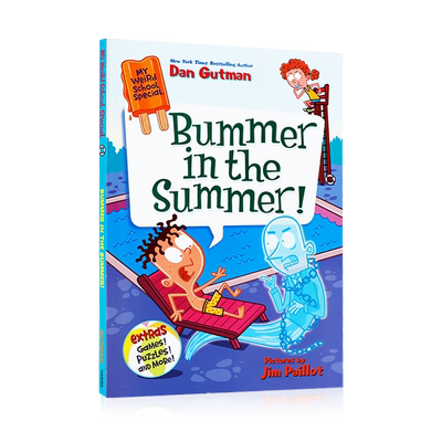 英文原版 疯狂学校特别版My Weird School Special: Bummer in the Summer! 夏天的无奈 儿童初级章节桥梁书 校园幽默故事书小说