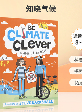 英文原版 Be Climate Clever 知晓气候 关于气候变化的一切 8-12岁青少年儿童科普百科探索世界认知绘本 steam读物平装DK出版