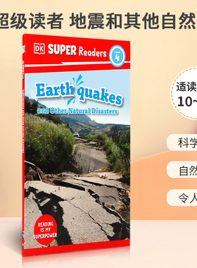 原版 DK Super Readers Level 4 Earthquakes and Other Natural Disasters DK超级读者 4级 地震和其他自然灾害 科普百科读物