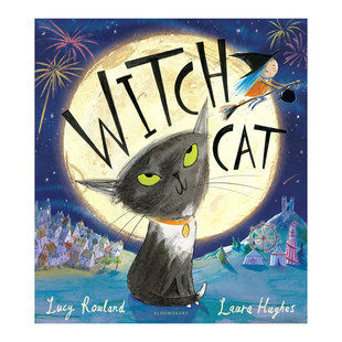 英文原版 Witch Cat 坏坏的小黑猫 寻找归属的押韵故事 万圣节 趣味绘本 动物故事 节日主题平装4-8岁