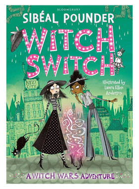 英文原版 Witch Wars #2 Witch Switch 女巫战争2 魔法冒险章节故事平装 桥梁/章节书魔幻奇幻8-12岁