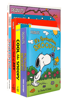 英文原版  Peanuts 与史努比 系列5本 Simon Spotlight出版 2-6岁儿童宝宝生活体验启蒙益智绘本纸板书