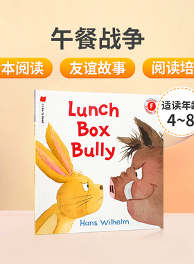 英文原版绘本Lunch Box Bully 午餐战争 4-8岁儿童英语启蒙早教认知图画书 亲子互动共读宝宝睡前友谊故事书Hans Wilhelm著作