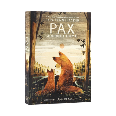 预售毛边书英文原版小说Pax, Journey Home小狐狸帕克斯，回家的旅程10-14岁中小学生英语课外阅读Sara Pennypacker纽约时报畅销书