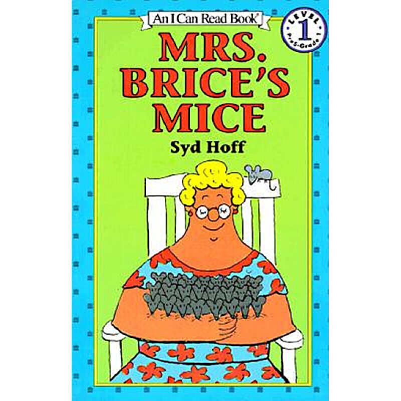 【送音频】英文原版An I Can Read Book:Mrs. Brice's Mice布莱斯太太的老鼠汪培珽一阶段英文书单推荐4-6-8岁儿童绘本icanread