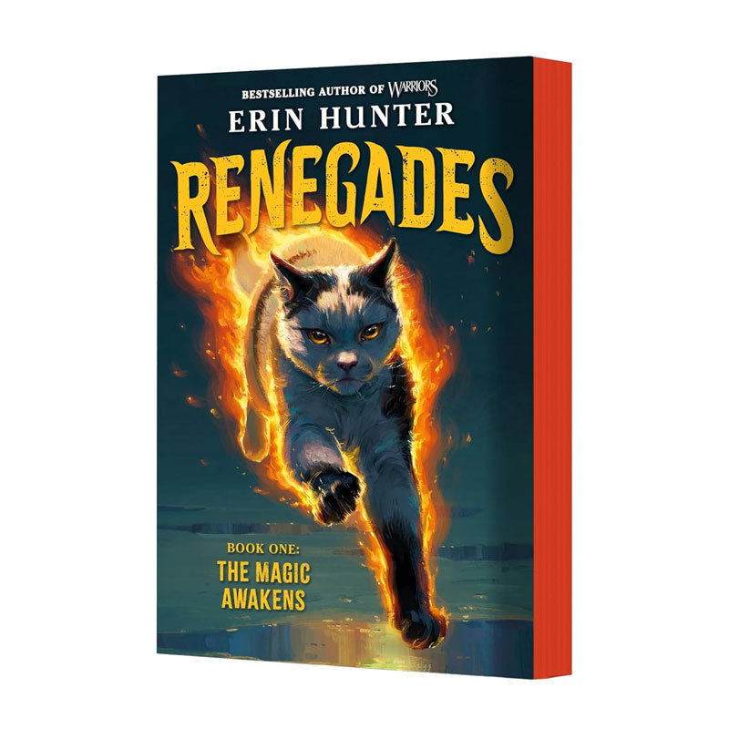英文原版 叛逆者系列 Renegades #1: The Magic Awakens 叛徒传奇1:魔法觉醒 猫武士作者新作 初中生阅读冒险平装故事 14岁