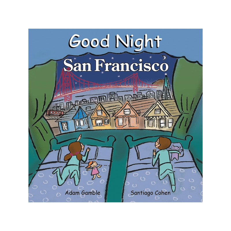 英文原版绘本Good Night Our World: Good Night San Francisco 晚安旧金山 游览迷人的旧金山市 纸板书睡前故事探索世界4-8岁