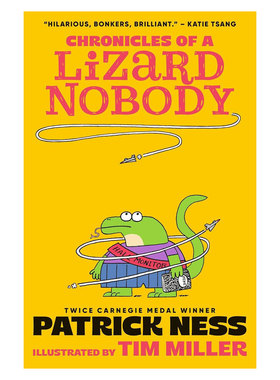 预售英文原版Chronicles of a Lizard Nobody蜥蜴人编年史搞笑拟人化动物学校搞笑冒险 动物校园 友谊故事平装小说10-14岁