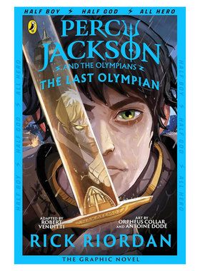 预售英文原版Percy Jackson and the Last Olympian: The Graphic Novel波西杰克逊与最终之神漫画波西杰克逊与奥林匹亚诸神全彩