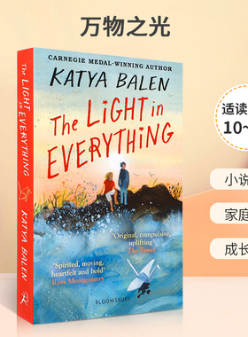 英文原版 The Light In Everything 2022年卡内基文学奖得主新作 万物之光 青少年儿童生活体验成长故事小说 课外阅读进阶读物