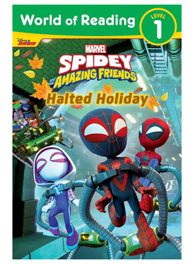 英文原版World of ReadingL1:Spidey and His Amazing Friends:Halted Holiday迪士尼阅读世界蜘蛛侠和他的神奇朋友停止假期