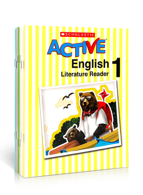 英文原版 Scholastic Active English Literature Reader 1-6# 学乐教辅阅读读者手册 系列1-6本 英文原版英语学习练习册