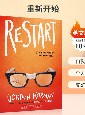 预售英文原版 Restart 重新开始 讲述了当生活给你第二次机会时你可以做什么 学乐出版 10-14岁青少年儿童魔幻奇幻故事小说