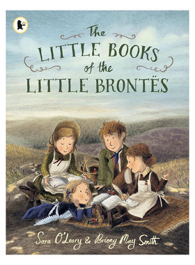 预售英文原版The Little Books of the Little Brontës小勃朗特姐妹的小书卡内基插画奖提名人物绘本 成长历程平装绘本4-8岁