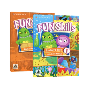 Fun Skills 2020新版剑桥少儿英语YLE考试一级官方备考书 funskills 1/2/3/4/5/6 英文原版 剑桥英语考试教材 pre A1 starter
