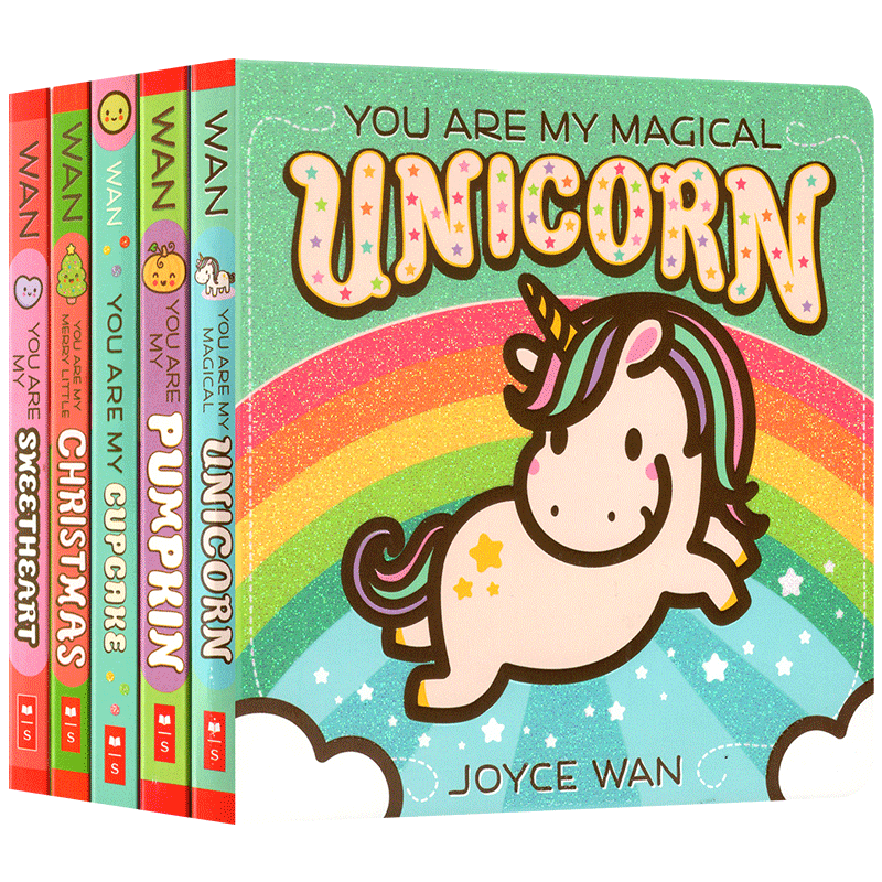 英文原版 Scholastic:You Are My 你是我的 系列5本 Cartwheel Books出版 0-2岁幼儿宝宝启蒙益智节日庆典纸板书绘本
