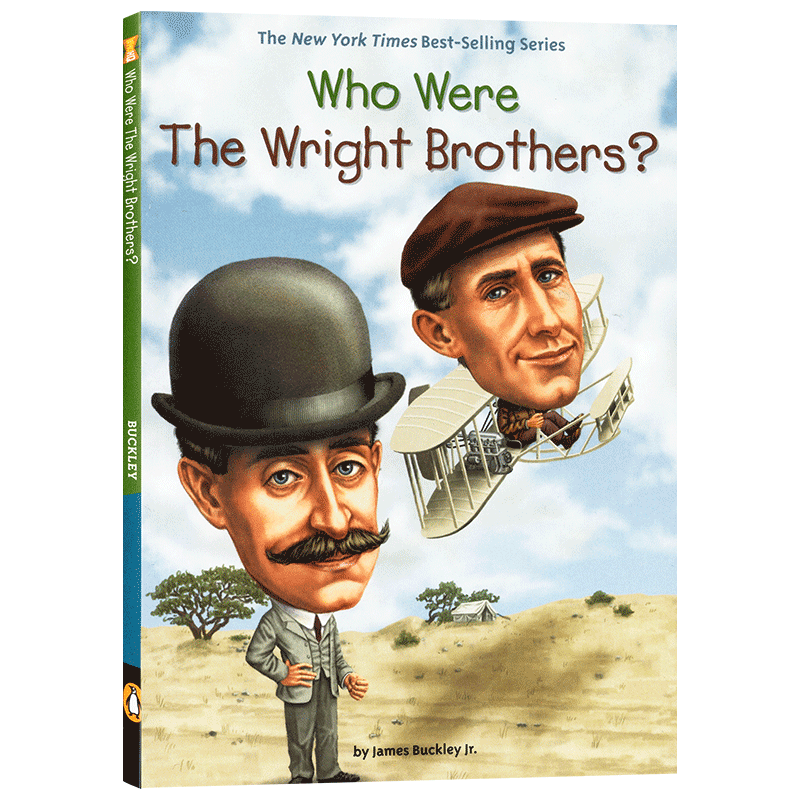 预售进口英文原版书谁是莱特兄弟Who Were the Wright Brothers Who Was/Is系列儿童科普文学历史名人人物传记中小学生课外读物