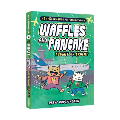 英文原版 Waffles and Pancake #2 Flight or Fright: Flight or Fright 华夫饼和煎饼2 8-12岁青少年中小学英语课外阅读读物