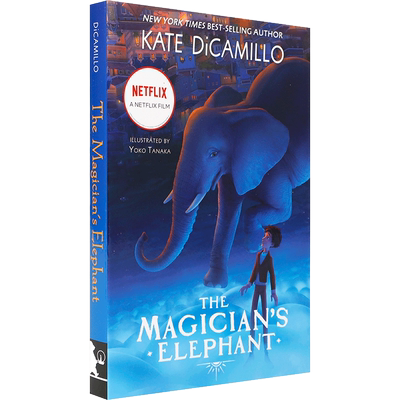 送音频英文原版 The Magician's Elephant Movie tie-in 魔术师的小象电影版纽伯瑞奖作家Kate DiCamillo凯特·迪卡米洛
