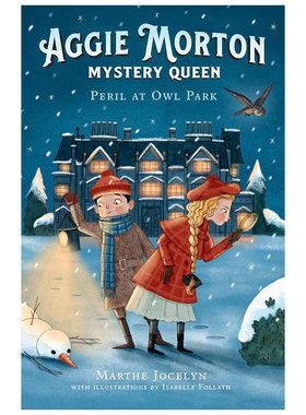 预售英文原版Aggie Morton, Mystery Queen #2: Peril at Owl Park谜案女王2 猫头鹰公园的危险感人幽默悬疑故事小说10-14岁