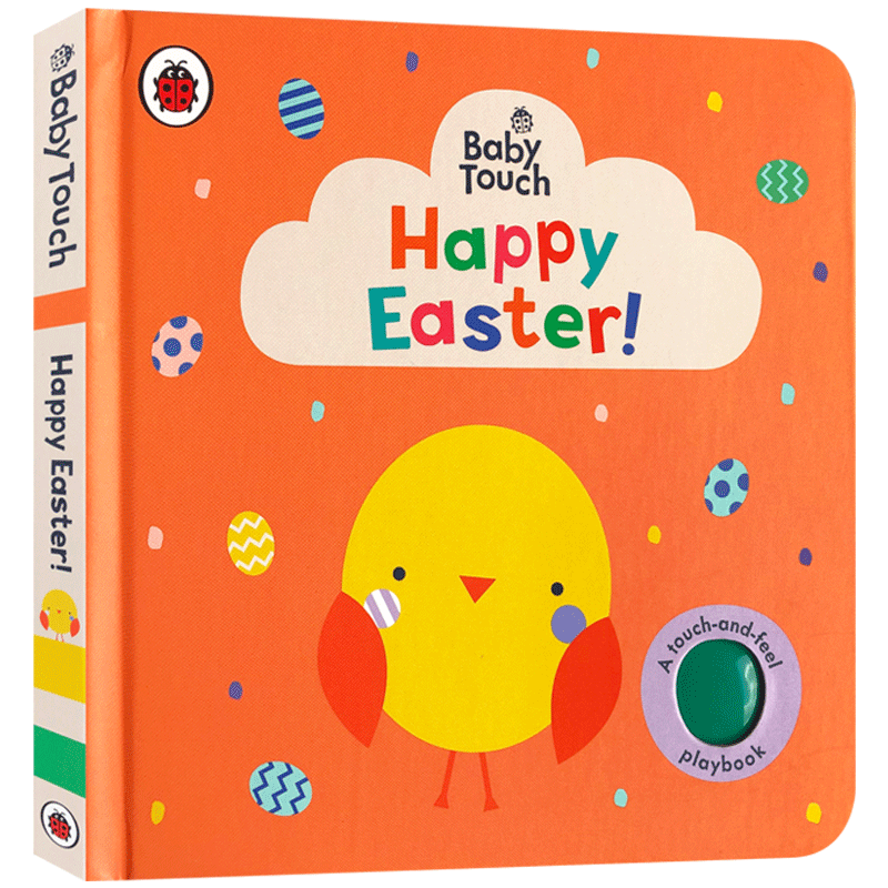 英文原版 Baby Touch: Happy Easter!复活节快乐 低幼儿童英语启蒙节日认知图画书绘本触摸书亲子互动早教读物Ladybird小瓢虫