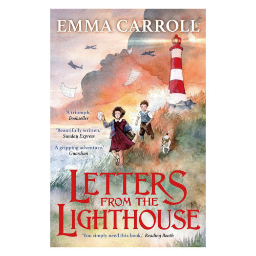 预售英文原版 Carroll系列 历史小说女王艾玛卡罗尔 Letters from the Lighthouse 灯塔来信 14岁+课外阅读历史平装小说
