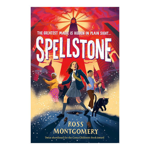 英文原版Spellstone魔咒石Ross Montgomery魔幻冒险故事奇幻小说 对抗邪恶 魔法世界平装小说魔幻奇幻冒险故事10-14岁