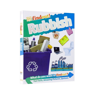 进口英文原版DK findout! Rubbish DK小发现：垃圾 10-14岁中小学生英语课外阅读读物 DK大百科系列 儿童科普百科知识图鉴书平装