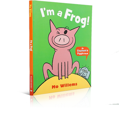 小猪小象系列：我是一只青蛙 Elephant&Piggie：I'm A Frog! 吴敏兰推荐书单小猪小象系列 4-8岁  幽默搞笑 友谊故事 启蒙平装绘本