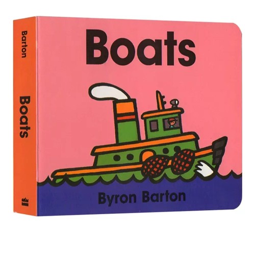 英文原版绘本Boats船