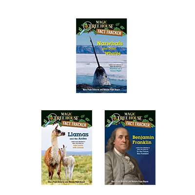神奇树屋小百科#41-43册 英文原版经典冒险小说Magic Tree House Fact Tracker儿童课外阅读趣味故事桥梁初级章节书7-10岁